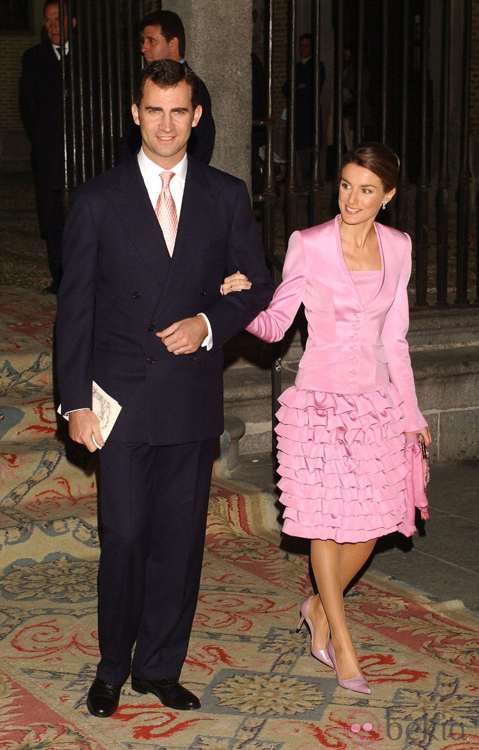 Los Príncipes Felipe y Letizia en la boda de Fernando Gómez-Acebo y Mónica Martín Luque