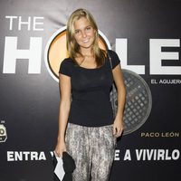 Natalia Sánchez en el estreno de la nueva temporada de 'The Hole'