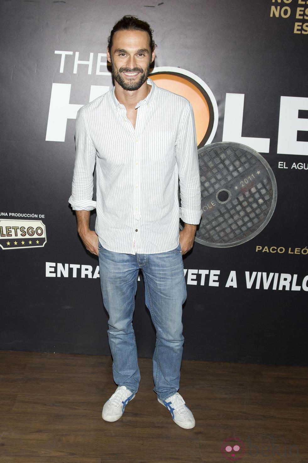Iván Sánchez en el estreno de la nueva temporada de 'The Hole'