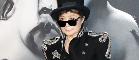 Yoko Ono en la presentación de la fragancia 'Fame'
