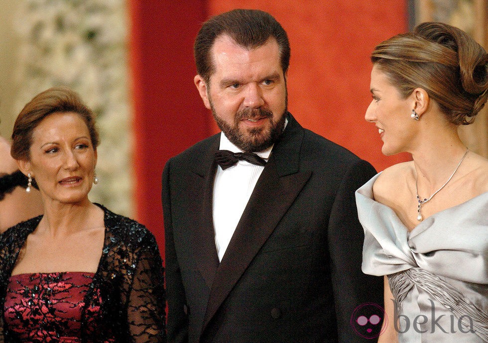 La Reina Letizia con sus padres Jesús Ortiz y Paloma Rocasolano