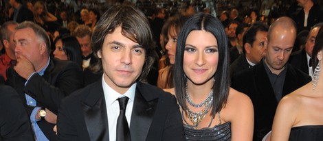 Laura Pausini y su novio Paolo Carta