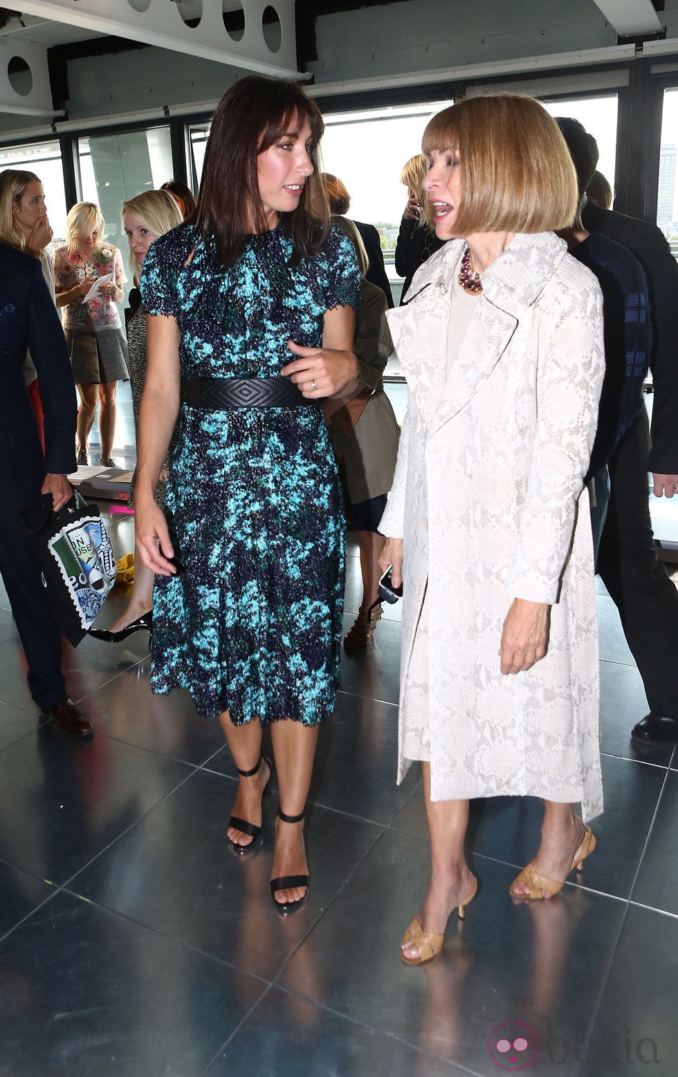 Samantha Cameron y Anna Wintour en la Semana de la Moda de Londres primavera/verano 2013