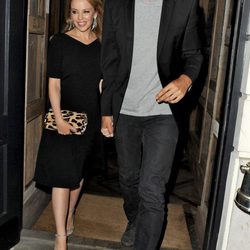 Kylie Minogue y Andrés Velencoso disfrutan de una cena en Londres