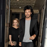 Kylie Minogue y Andrés Velencoso disfrutan de una cena en Londres