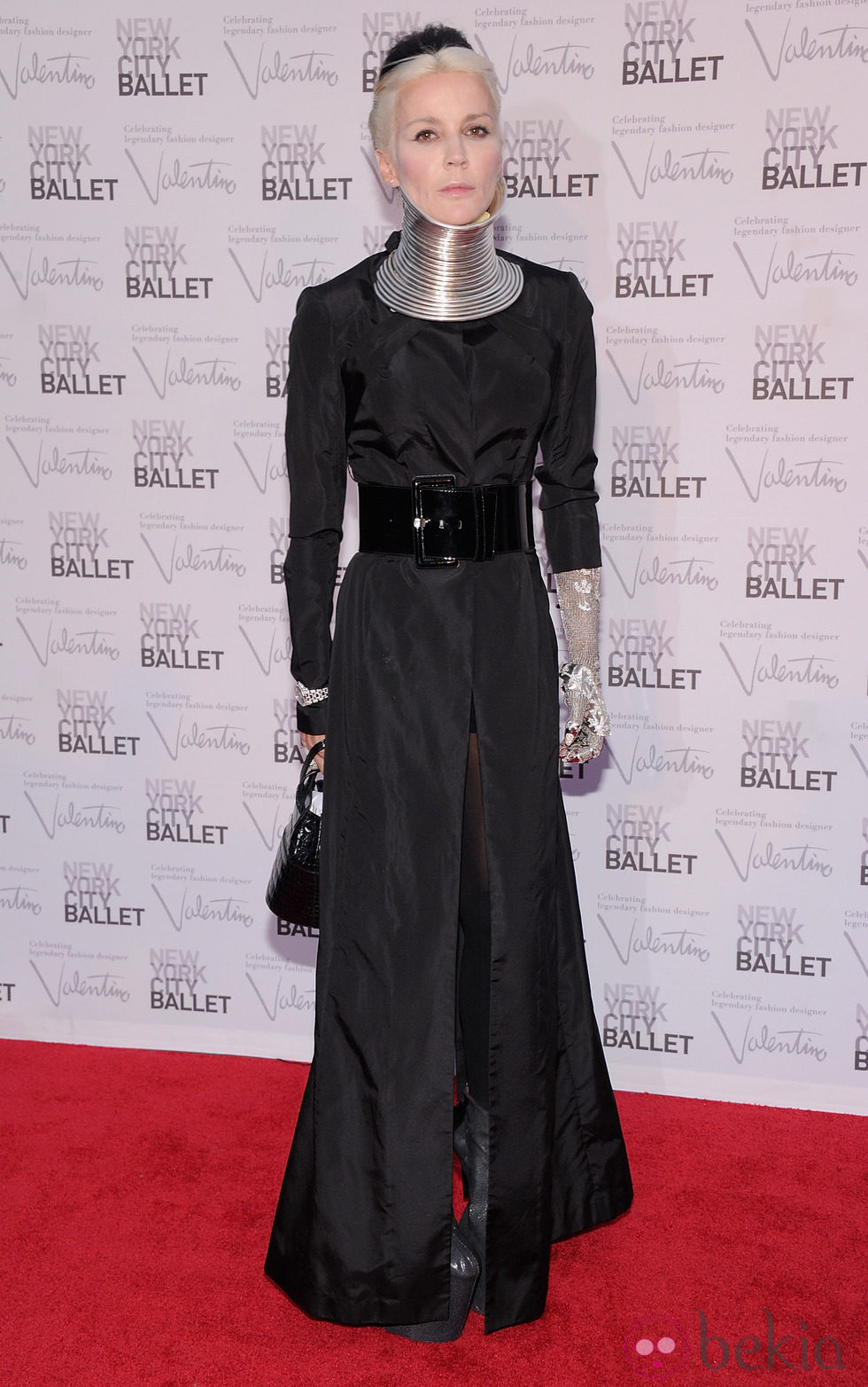 Daphne Guinness en la Gala de Otoño del Ballet de Nueva York 2012