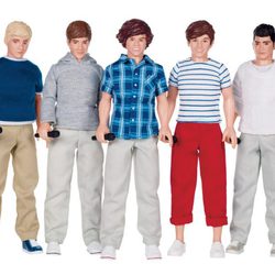 Los muñecos de los chicos de One Direction