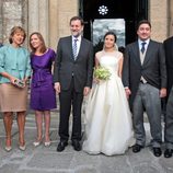 Foto de familia de la boda del hijo de Alberto Ruiz Gallardón