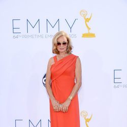 Jessica Lange en la alfombra roja de los Emmy 2012