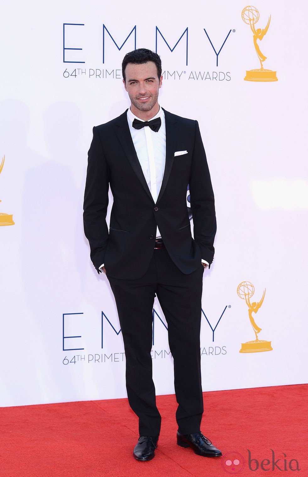 Reid Scott en la alfombra roja de los Emmy 2012