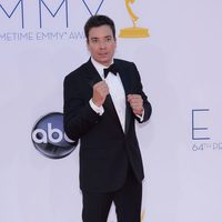 Jimmy Fallon en la alfombra roja de los Emmy 2012