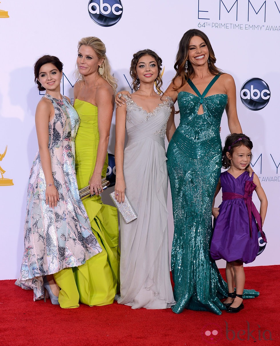 Las chicas de 'Modern Family' en los Emmy 2012