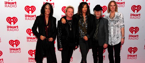 Aerosmith en el festival de música IHeartRadio 2012
