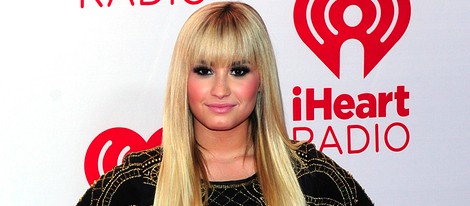 Demi Lovato en el festival de música IHeartRadio 2012