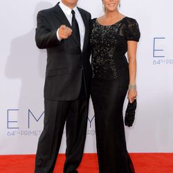 Tom Hanks y Rita Wilson en los Emmy 2012