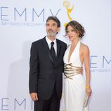 Chuck Lorre en los Premios Emmy 2012