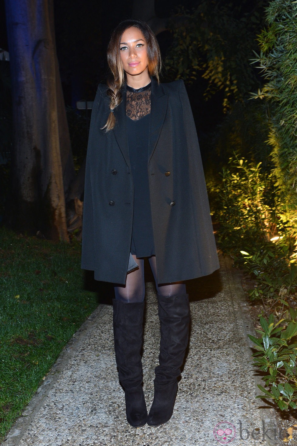 Leona Lewis apoya a Cavalli en la Semana de la Moda de Milán