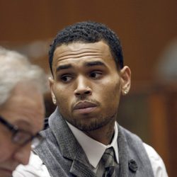 Chris Brown ante la corte en Los Ángeles