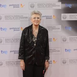 Pilar Bardem en el estreno de 'Volver a nacer' en el Festival de San Sebastián 2012