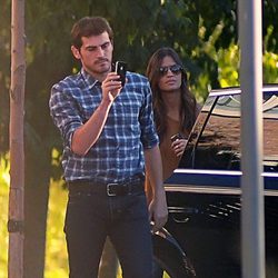 Iker Casillas y Sara Carbonero, inseparables... del iPhone