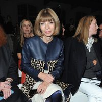 Anna Wintour en el desfile de Givenchy de la Semana de la Moda de París