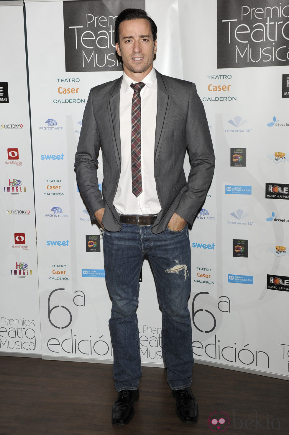 Pablo Puyol en los Premios del Teatro Musical 2012