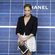 Jennifer Lopez en el desfile de Chanel de la Semana de la Moda de París