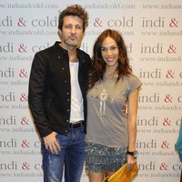 Nerea Garmendia y Jesús Olmedo en la inauguración de la tienda Indi & Cold en Madrid