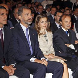 Los Príncipes de Asturias en el encuentro ICEX de empresas españolas en Panamá