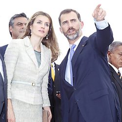 Los Príncipes Felipe y Letizia en el V Centenario del Descubrimiento del Pacífico en Panamá