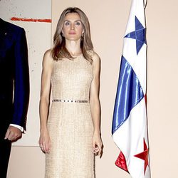 La Princesa Letizia en la embajada de España en Panamá