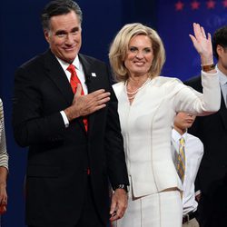 Mitt Romney y su mujer Ann Romney