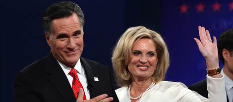 Mitt Romney y su mujer Ann Romney