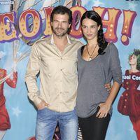 Rodolfo Sancho y Xenia Tostado en el estreno de 'Eoloh!'