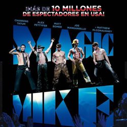 Cartel para España de la película 'Magic Mike'