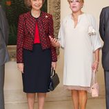 La Reina Sofía y Carmen Cervera en el 20 aniversario del Museo Thyssen