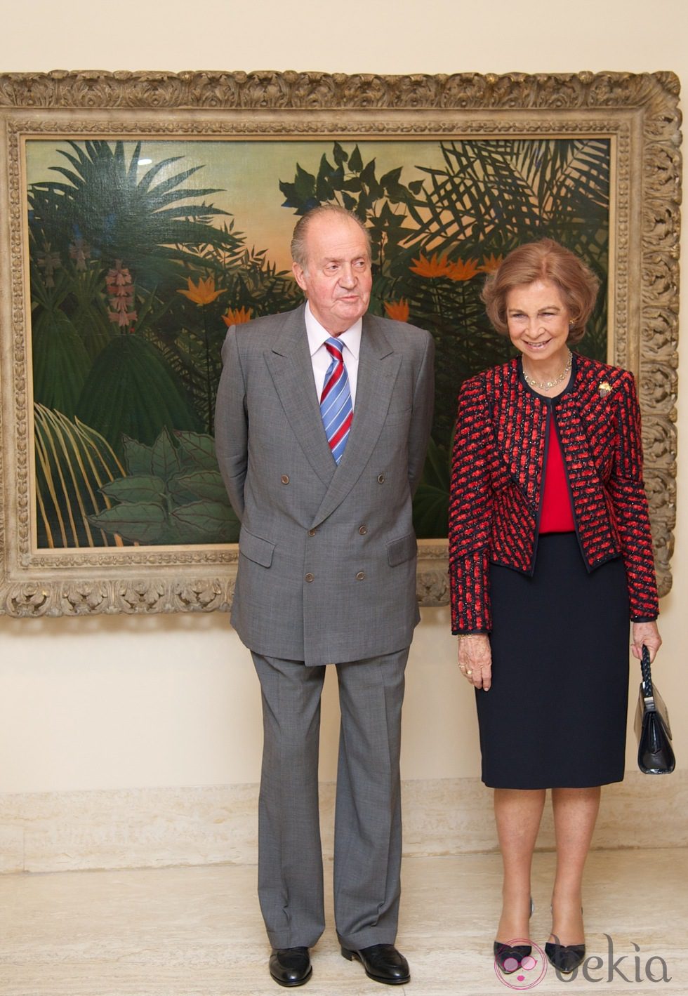 Los Reyes Juan Carlos y Sofía en el 20 aniversario del Museo Thyssen-Bornemisza