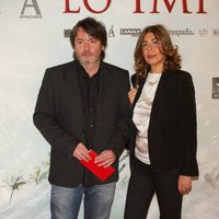 Enrique Urbizu en el estreno de 'Lo Imposible' en Madrid
