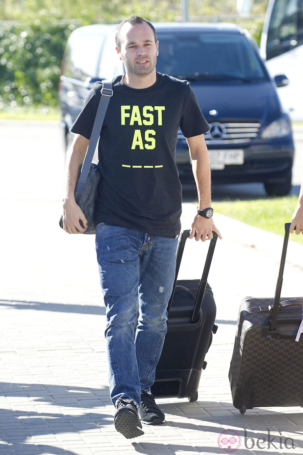 Andrés Iniesta se concentra con la Selección Española en Las Rozas