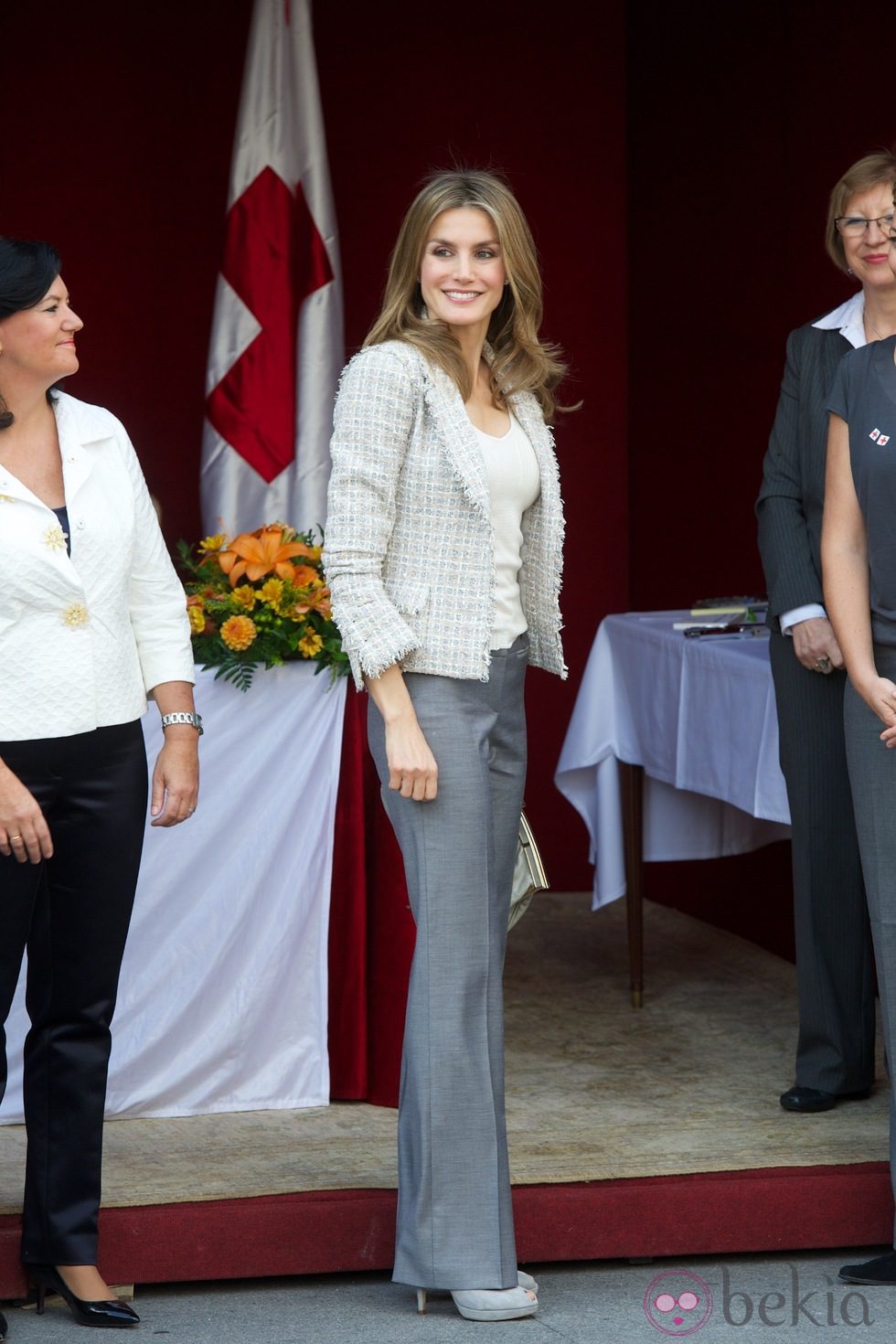 La Princesa Letizia en el Día de la Banderita 2012