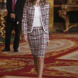 La Princesa Letizia en la recepción por el Día de la Hispanidad 2012