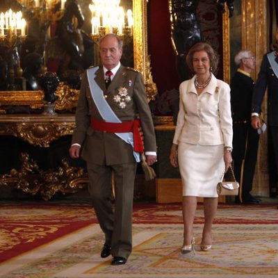 La Familia Real Española en el Día de la Hispanidad 2012