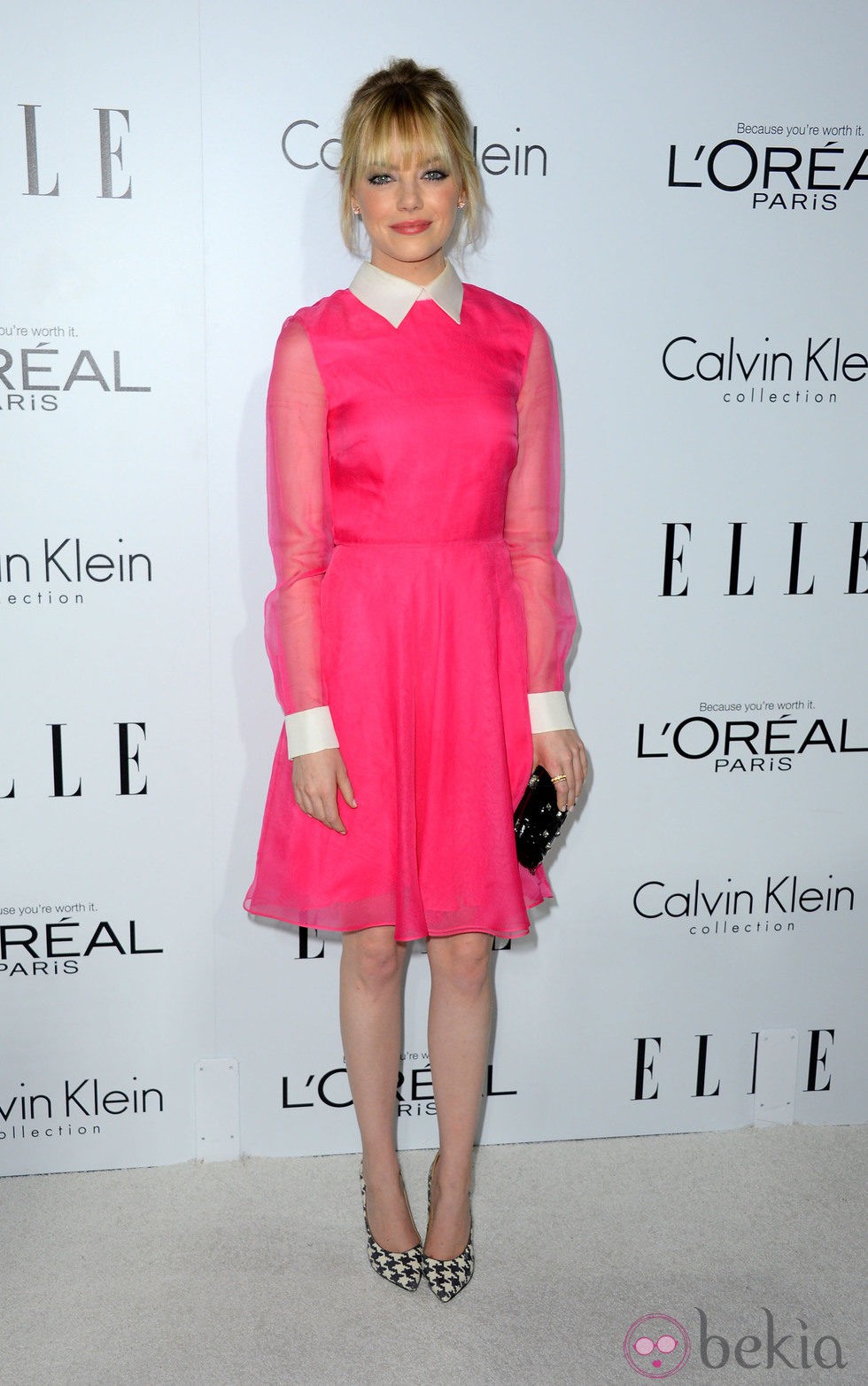 Emma Stone en la gala Elle Women in Hollywood 2012