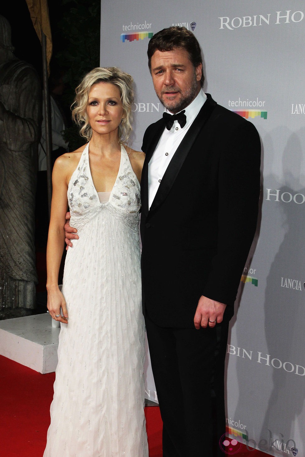Danielle Spencer y Russell Crowe en el Festival de Cannes 2010