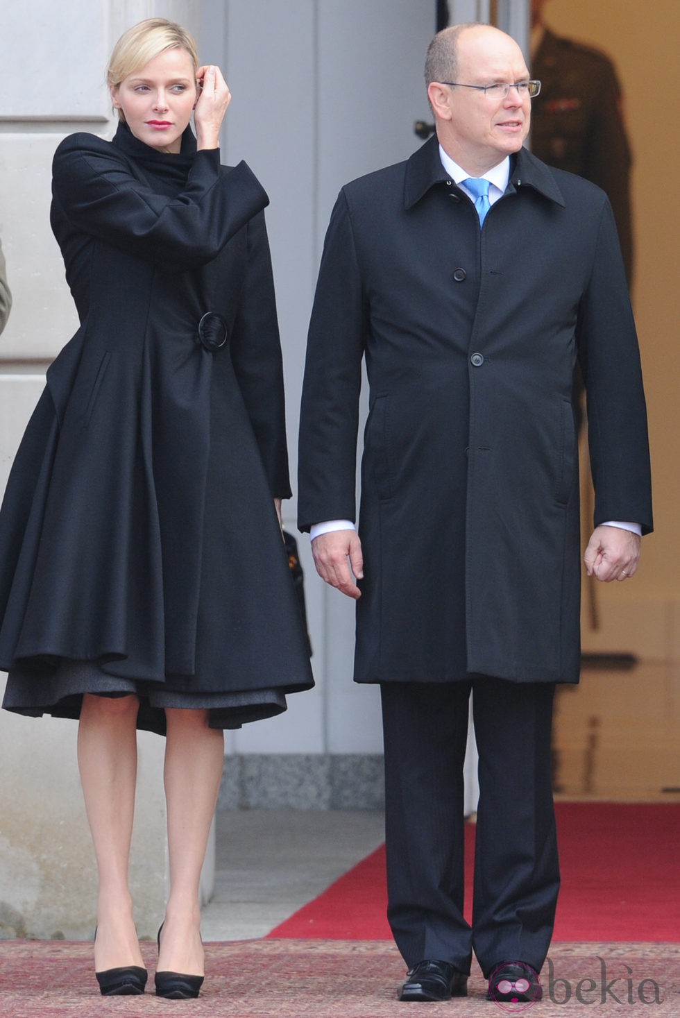 Los Príncipes Alberto y Charlene de Mónaco en Polonia