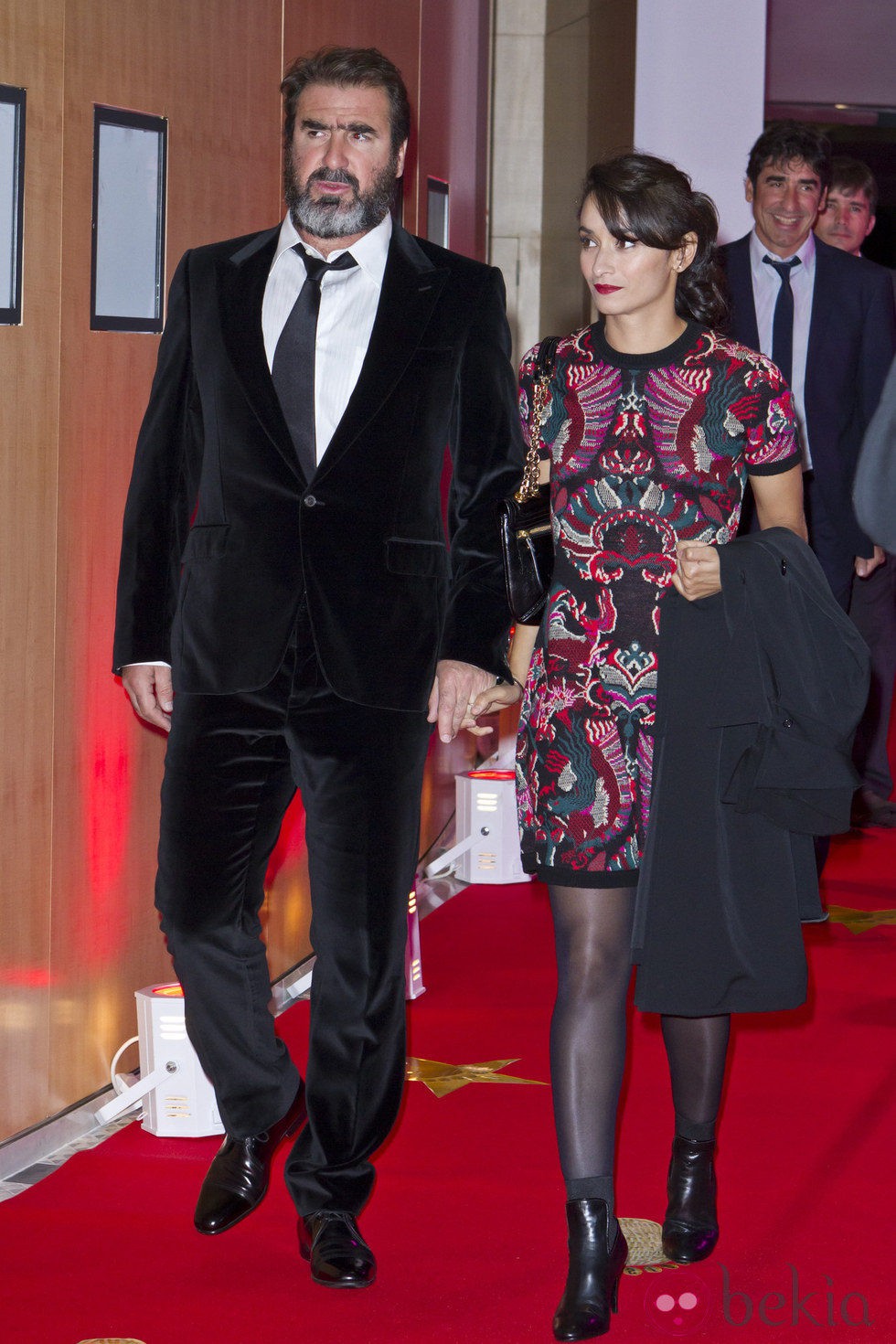 Eric Cantona en la gala de los Golden Foot 2012 en Mónaco