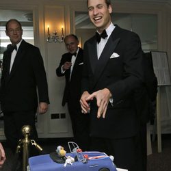 El Príncipe Guillermo en una cena benéfica de St. Giles en Londres