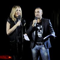 Belén Rodríguez y Luis Rollán en la presentación de la tienda on line de Tamara Gorro