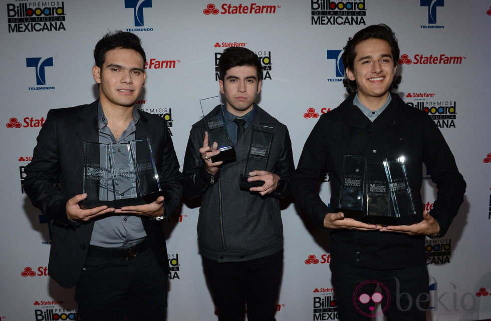 3BallMTY presentes en la gala de los premios Billboard Mexican Music Awards 2012
