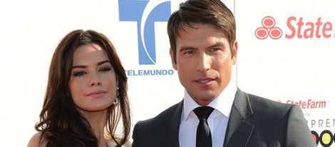 Rafael Amaya y su novia Angélica Celaya muy enamorados en los premios Billboard Mexican Music Awards 2012